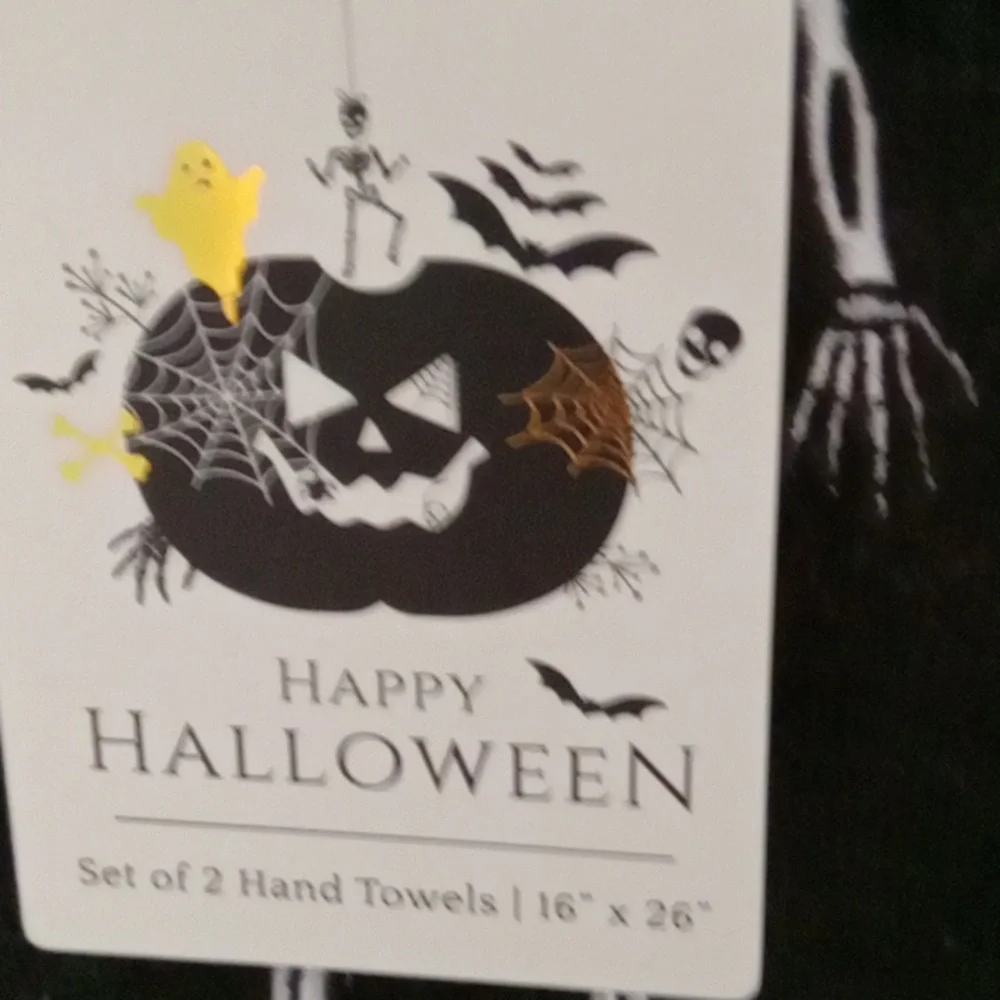 Halloween Hand Towel set