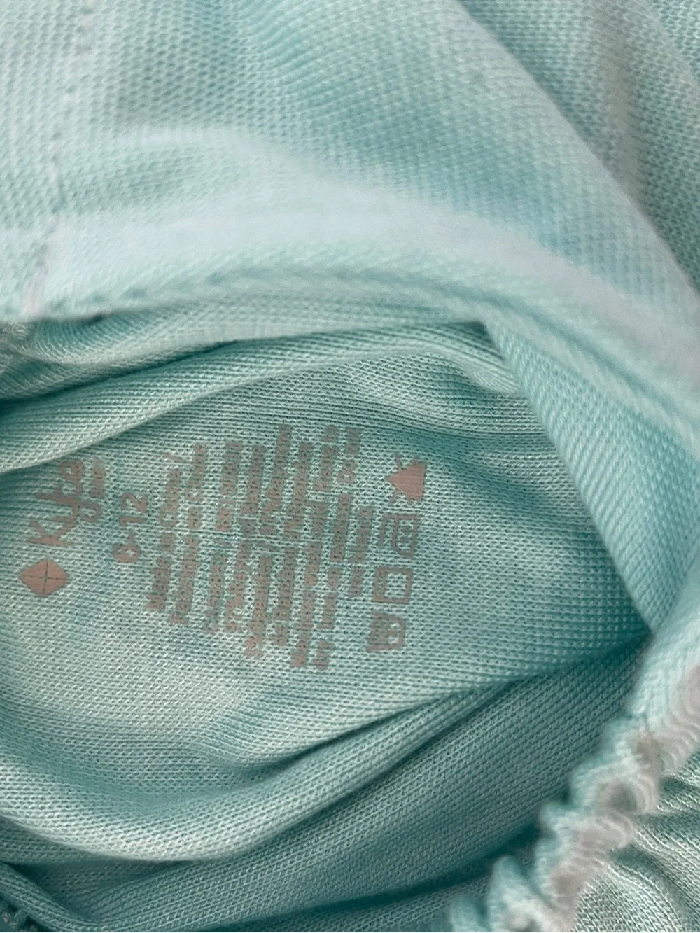Kyte BABY dispatched turquoise tags