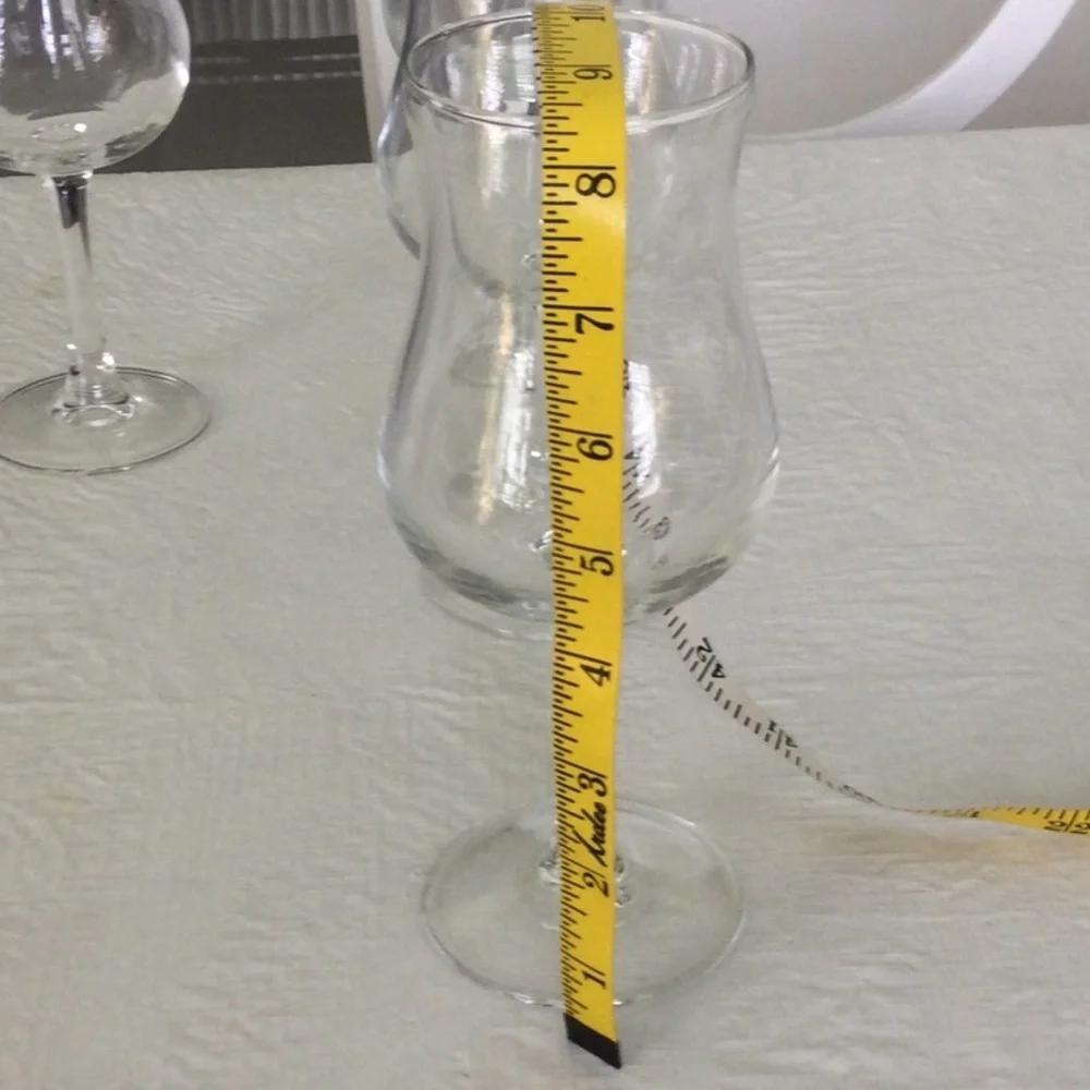 Crystal Clear Stemmed Glass Set