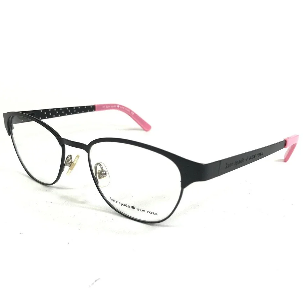 Kate Spade Eyeglasses Frames GERI 0003 Black Square Full Rim 49-17-135