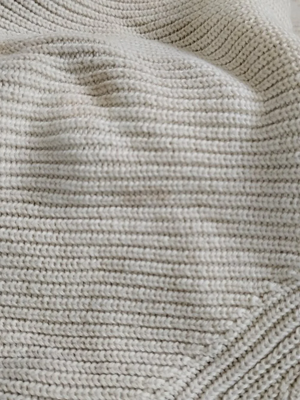 Blend Cream Codford Knit Crewneck Sweater