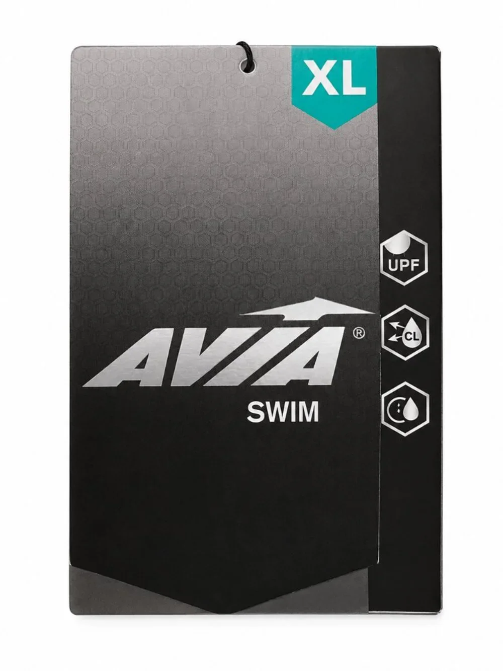 NWT Avia XL Zip‎ Front Colorblock One Piece Rash Guard Swimsuit UPF