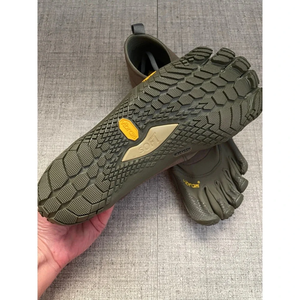 VIBRAM V-Trek Finger Hiking Shoes Size 12-12.5 NEW Military Dark Grey Gorpcore