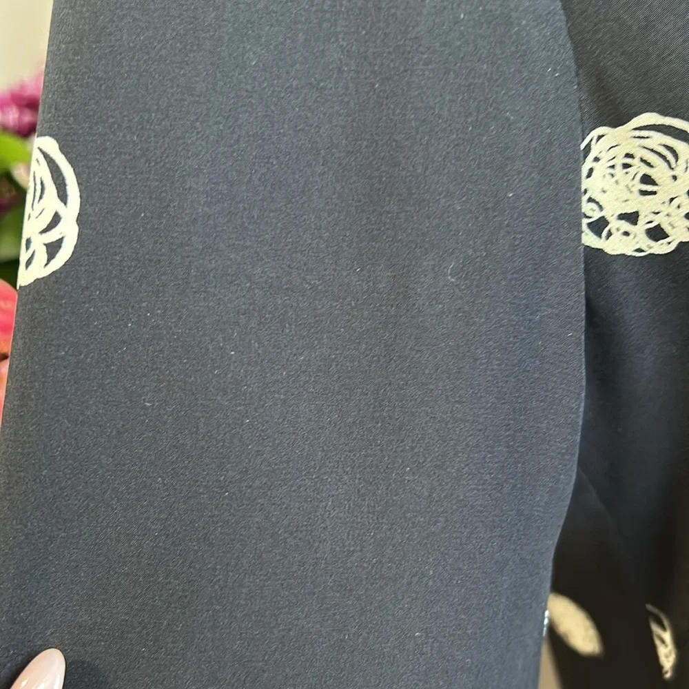 Kate Spade 100% Silk Navy Shift Dress