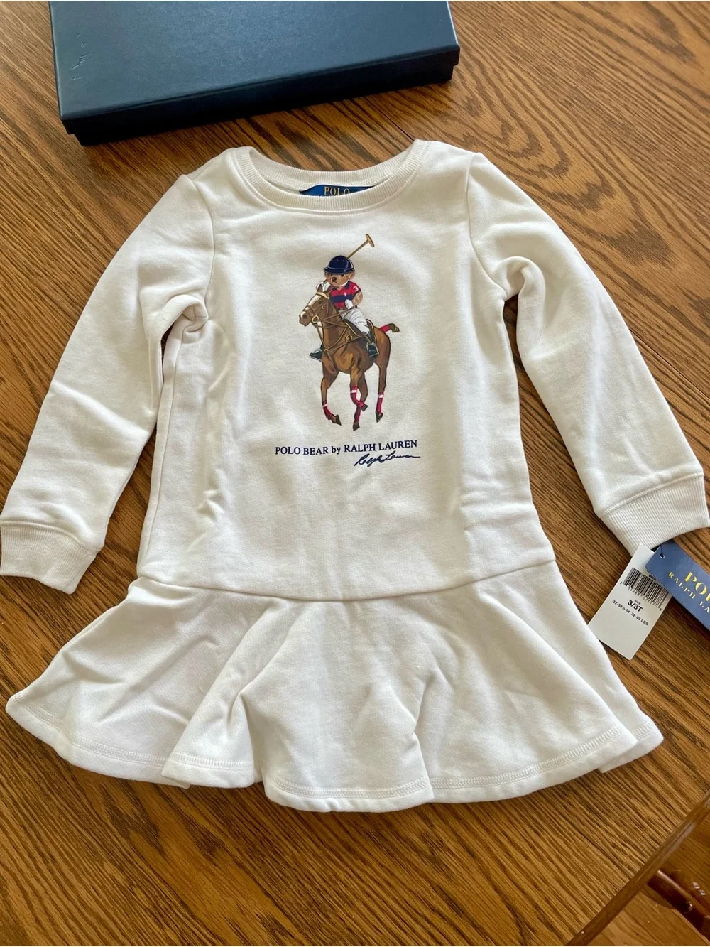 Ralph Lauren Cotton Fleece Dress (Girls 3T)