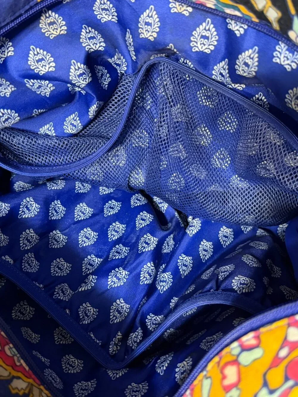 Vera Bradley Baby Diaper Bag Set w/ Changing Pad & Drawstring Pouch