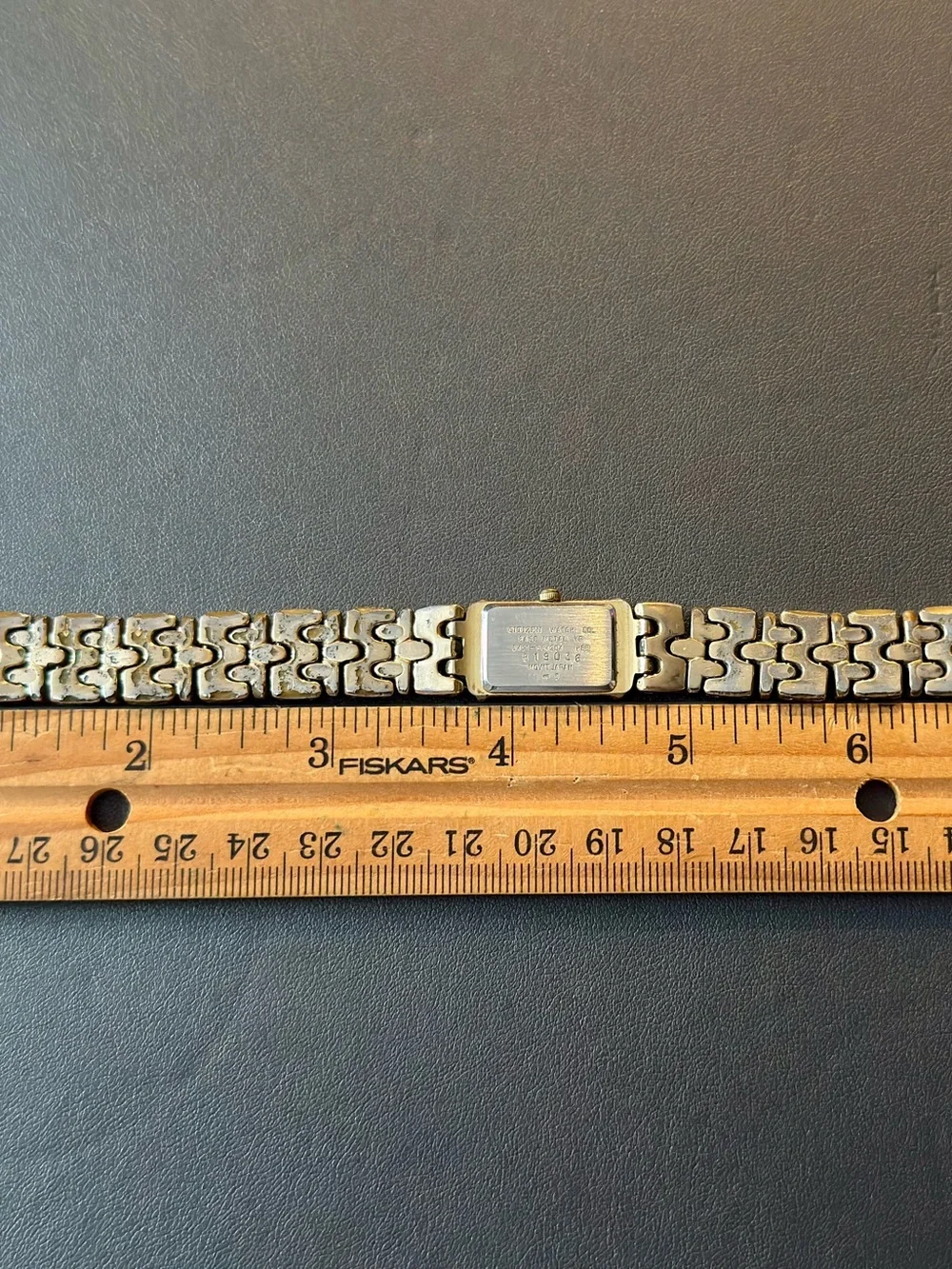 Citizen Gold-Tone Rectangular Bracelet Watch