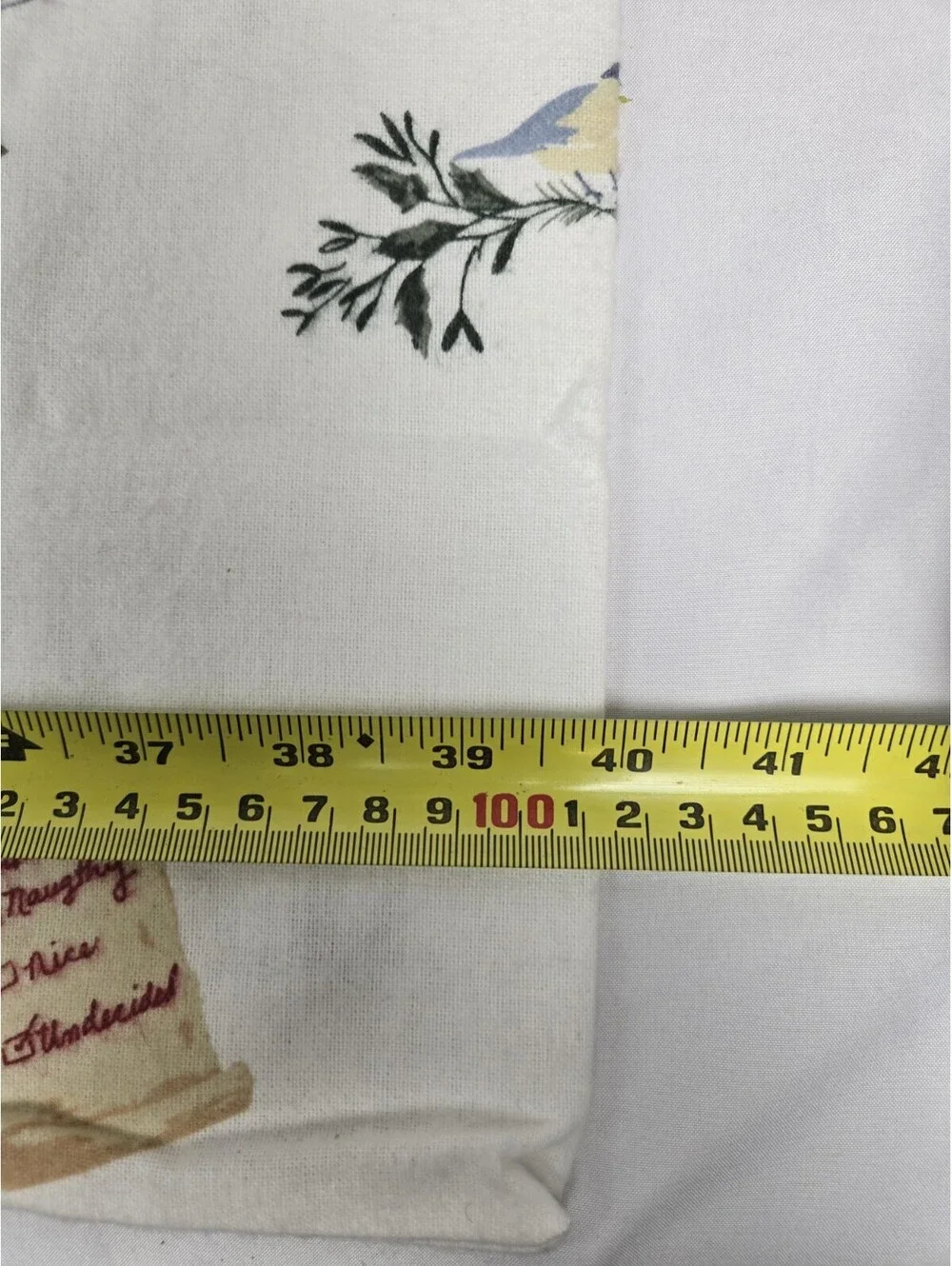 Garnet Hill Christmas Pillowcases King 21x40 Set Of 2