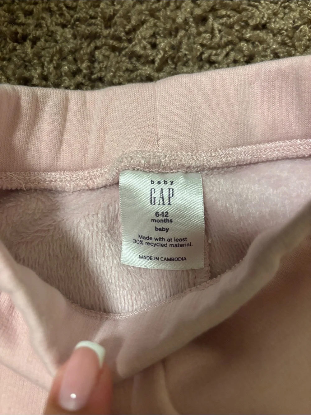 BabyGap Soft Light Pink Flare Sweatpants for Kids