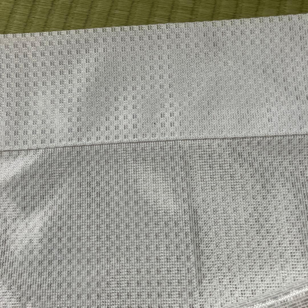 2-piece set of sheer curtains with hooks