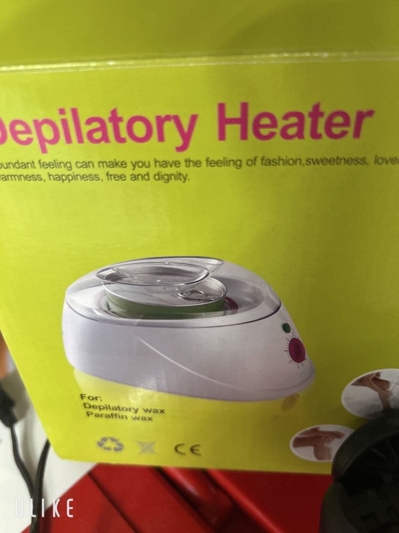 Depilatory Heater - Includes 2 Wax Heaters and Depilatory Sheets