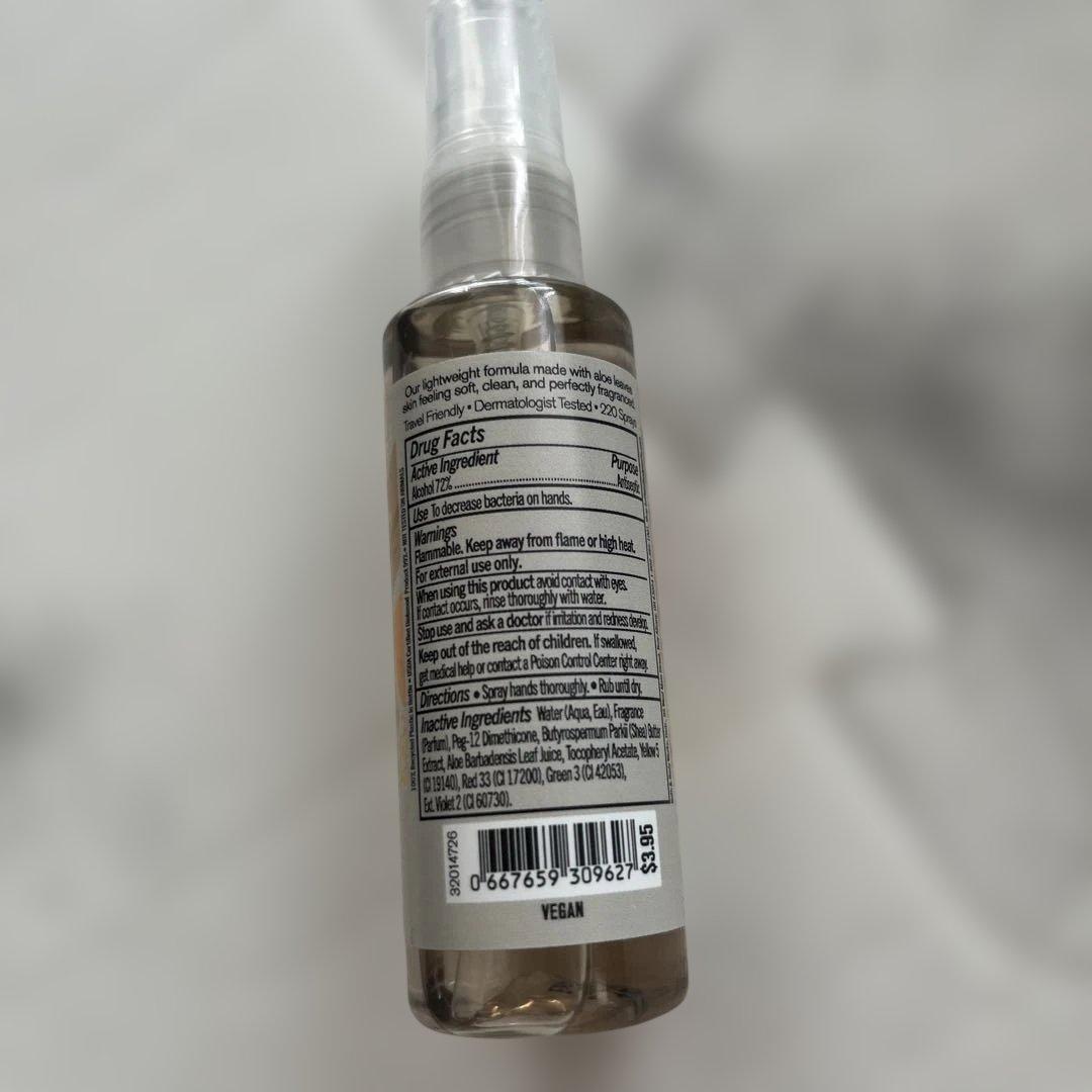 Bath & Body Works Cinnamon Caramel Antibacterial Hand Spray