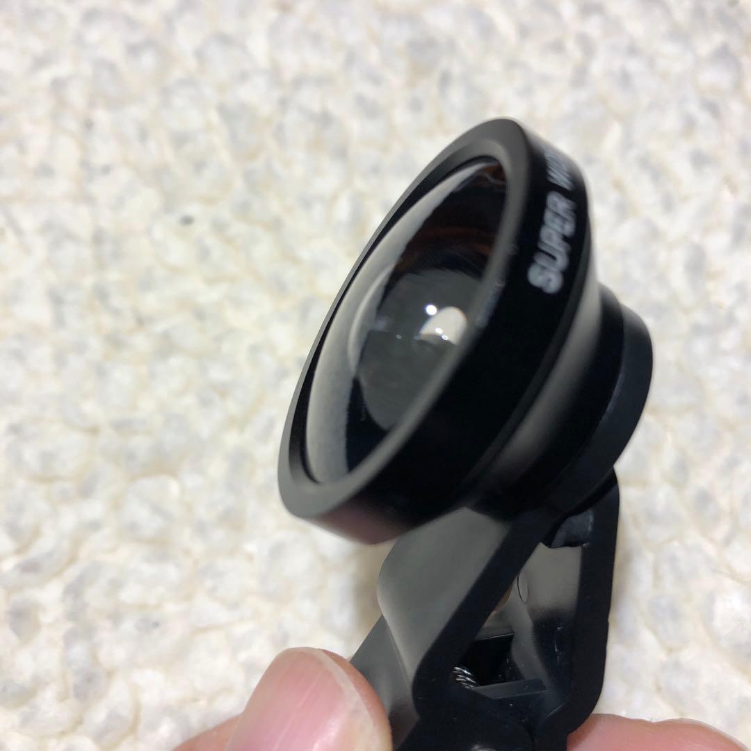 Smartphone Wide Lens Selfie Lens ×0.4 Glass Lens Metal Body