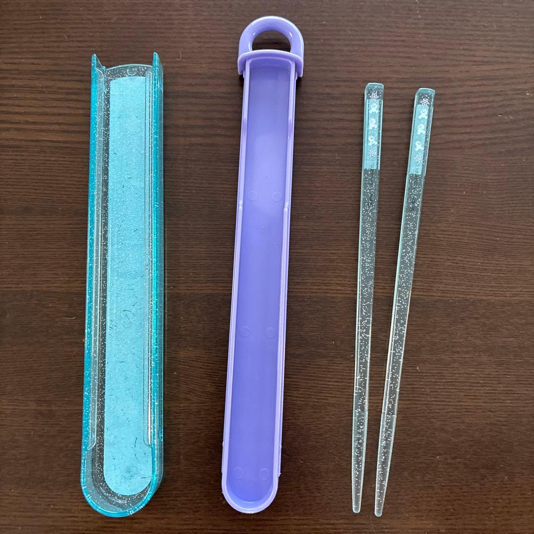Frozen Lunch Box, Cup, and Chopsticks 3-Piece Set