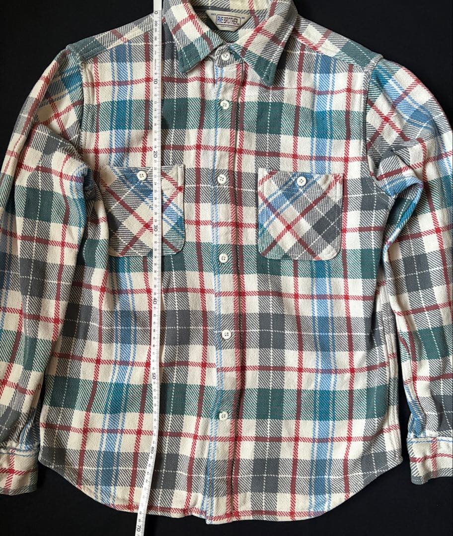 FIVE BROTHER American Casual Flannel Shirt