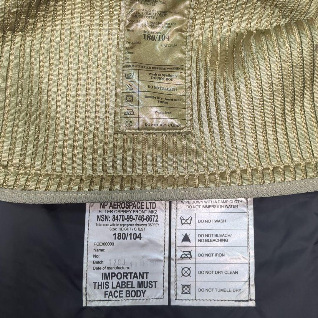 【Genuine New Item】British Army Osprey MK4A Body Armor (with Soft Armor)