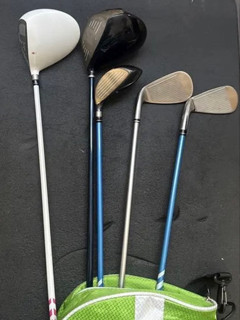 Junior Golf Club Set (5 Pieces) | Driver, Irons, etc. | Used in Golf Lessons